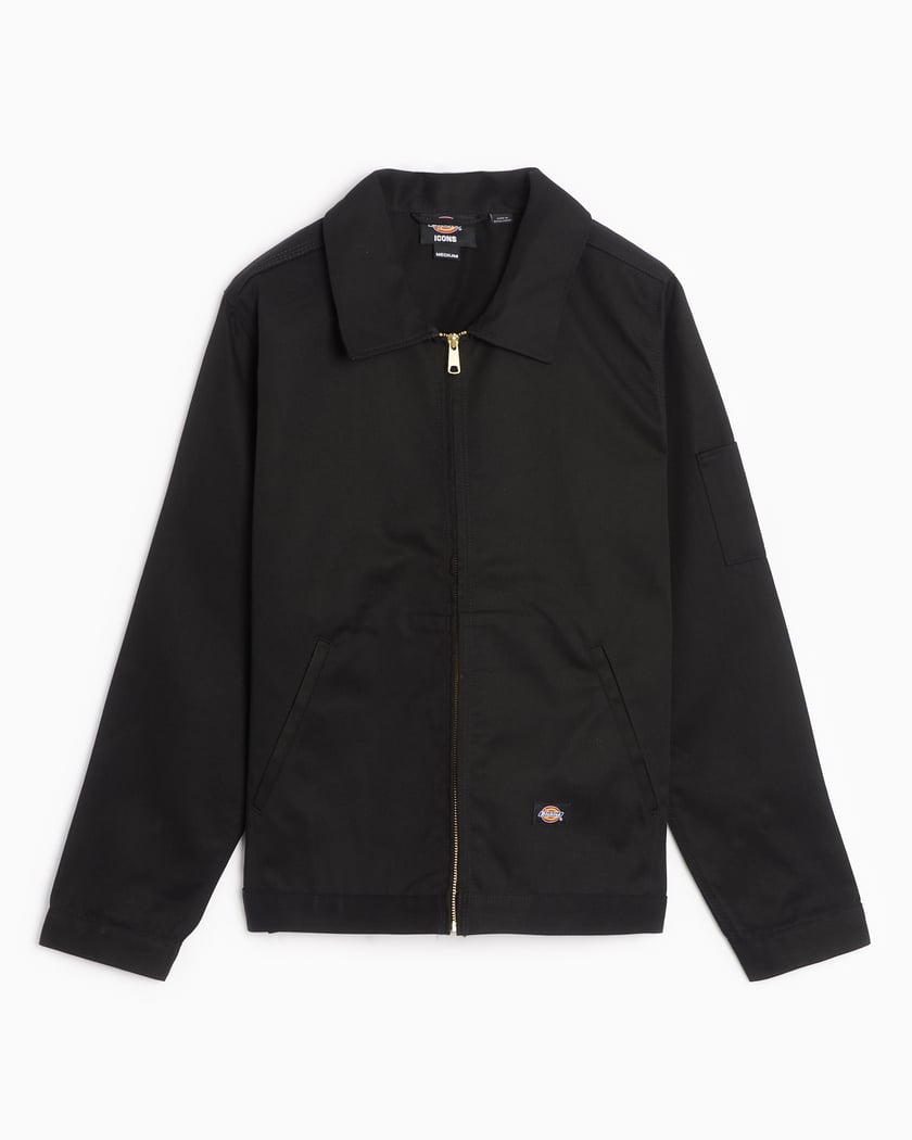 Dickies Eisenhower Men s Unlined Jacket Black DK0A4Y6UBLK1 FOOTDISTRICT