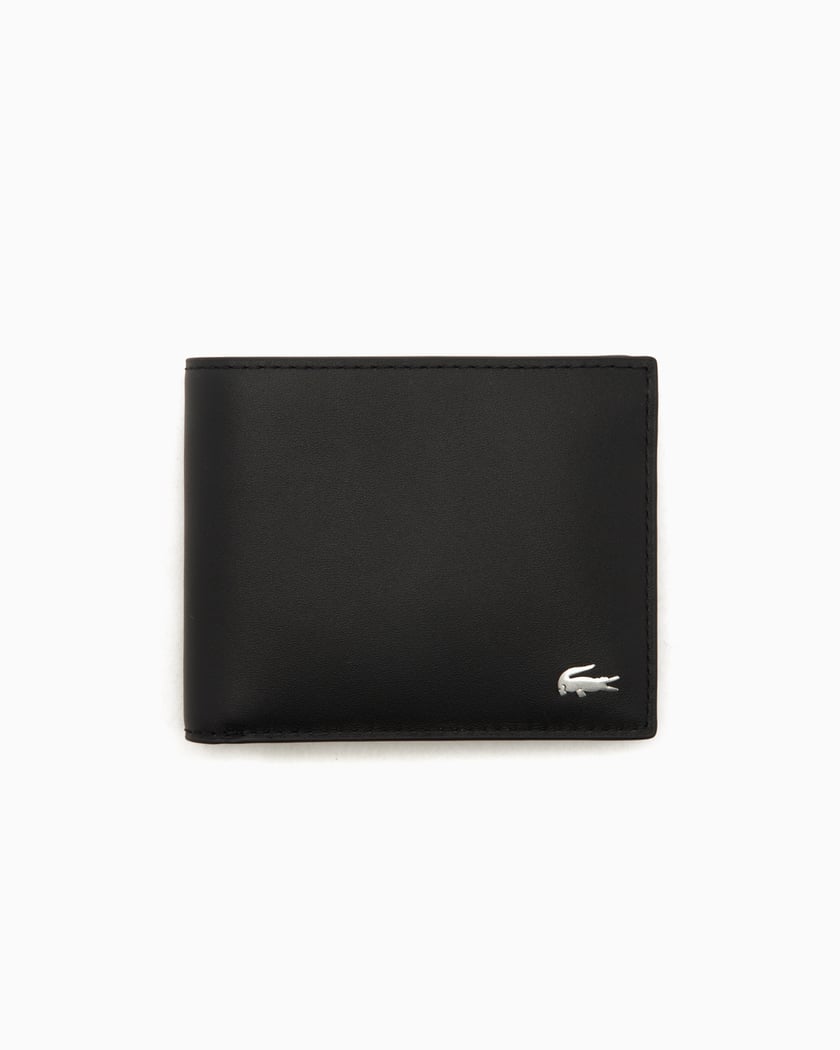Lacoste Unisex Leather Wallet Schwarz NH1115FG 000 FOOTDISTRICT