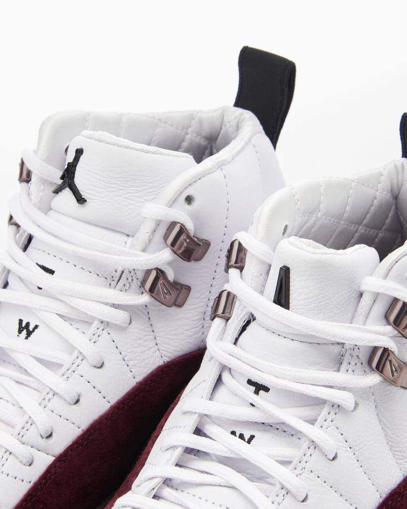 Air Jordan Women s x A Ma Maniere 12 Retro White White DV6989 100 FOOTDISTRICT