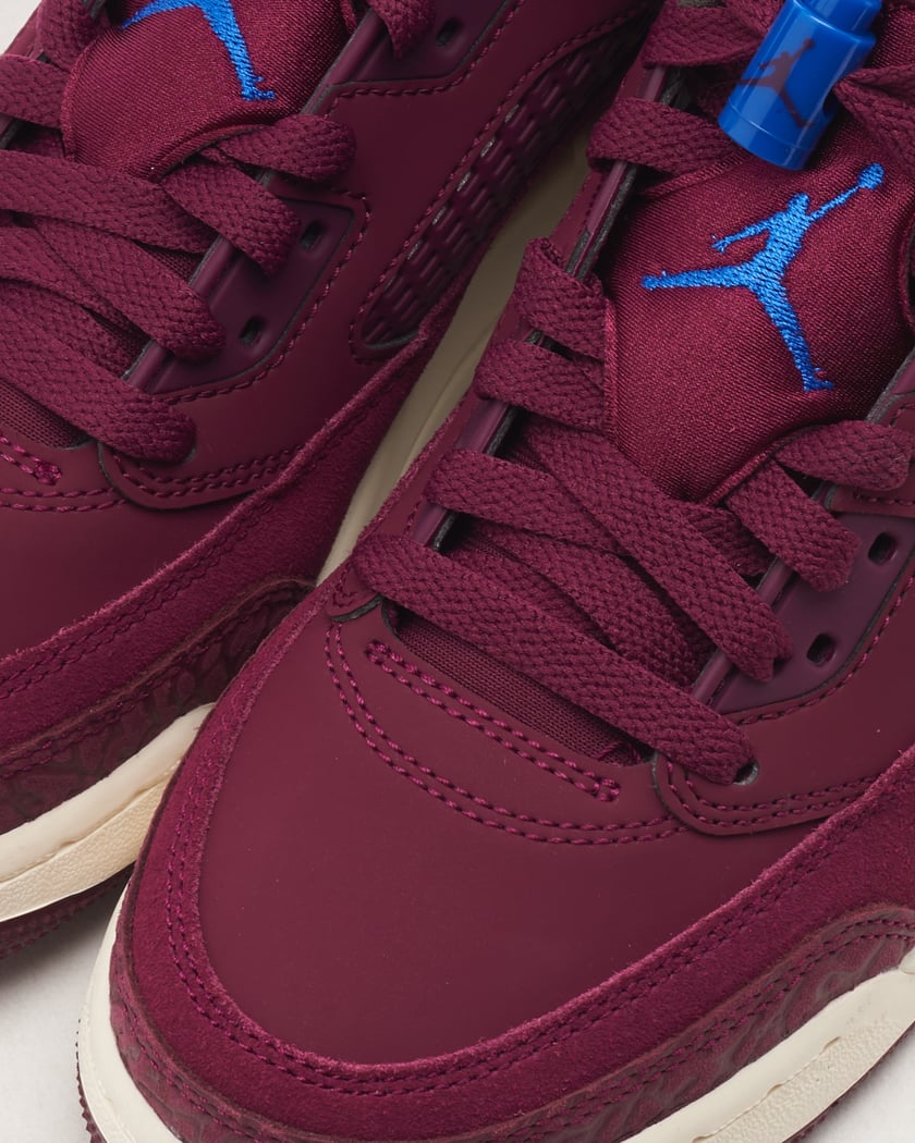 Jordan retro 3 vino best sale