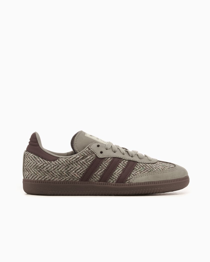 adidas Originals Samba OG Harris Tweed Wonder Beige Beige ID1449 FOOTDISTRICT