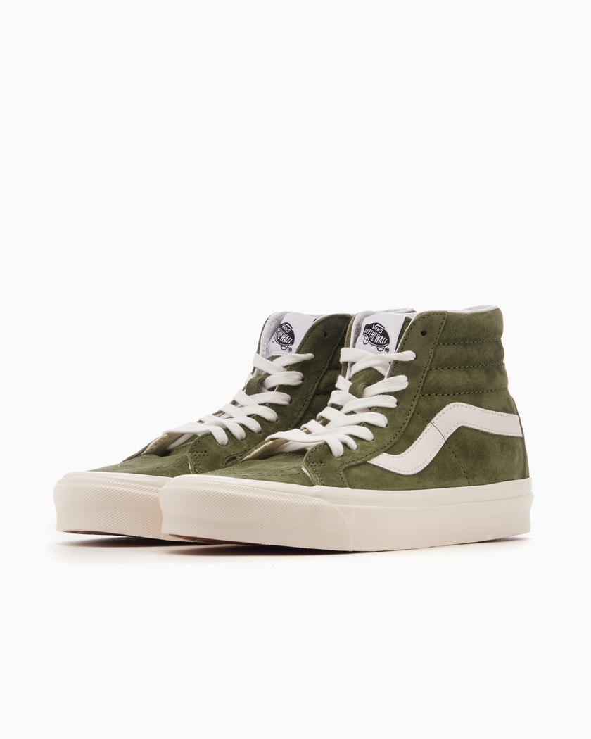 Vans sk8 hi mujer verdes 2025