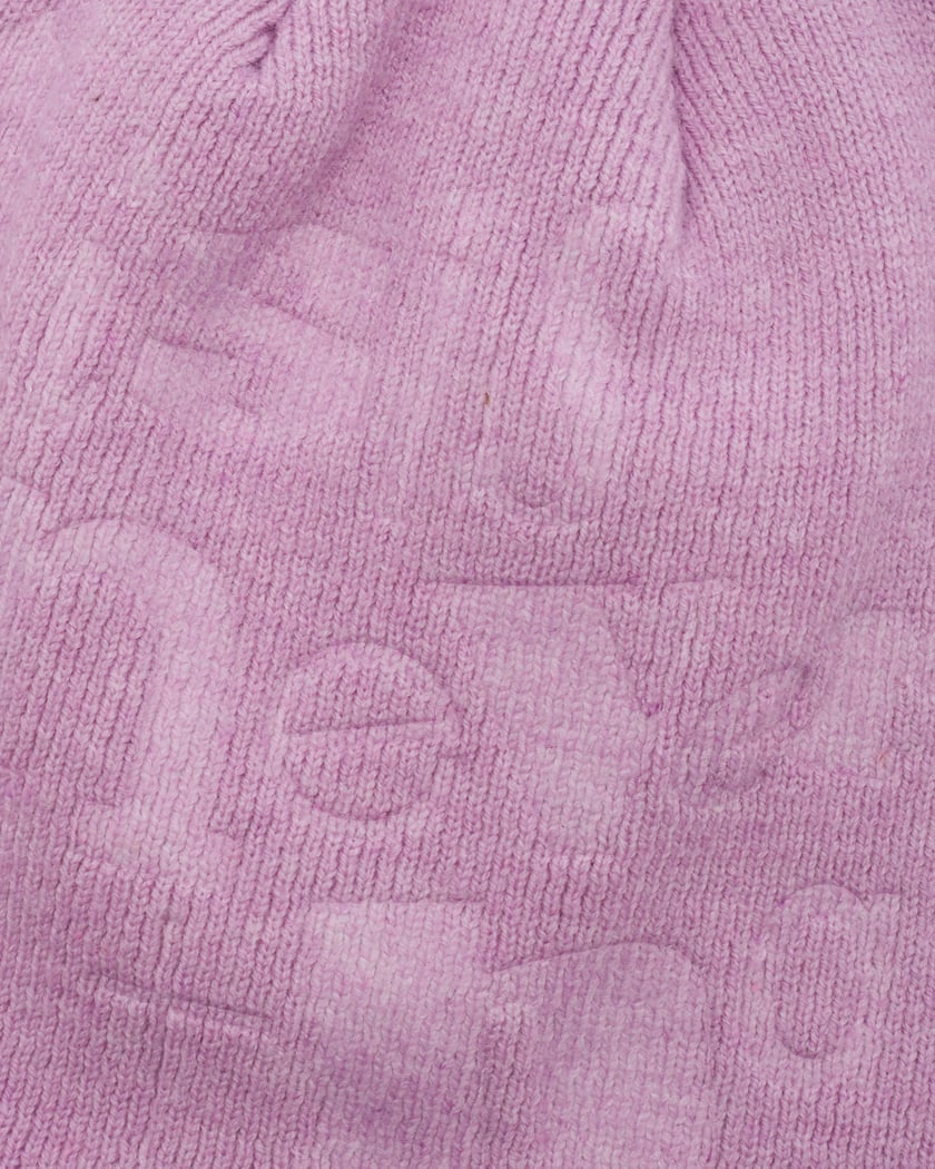 thisisneverthat® Debossed No Cuff Unisex Beanie Pink