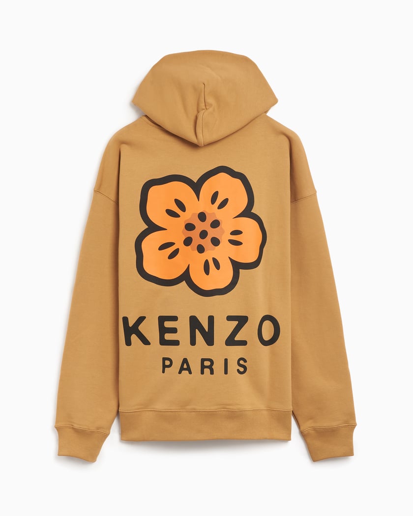 Kenzo Boke Flower Men s Oversized Hoodie Beige FE65SW2274MT 14 FOOTDISTRICT