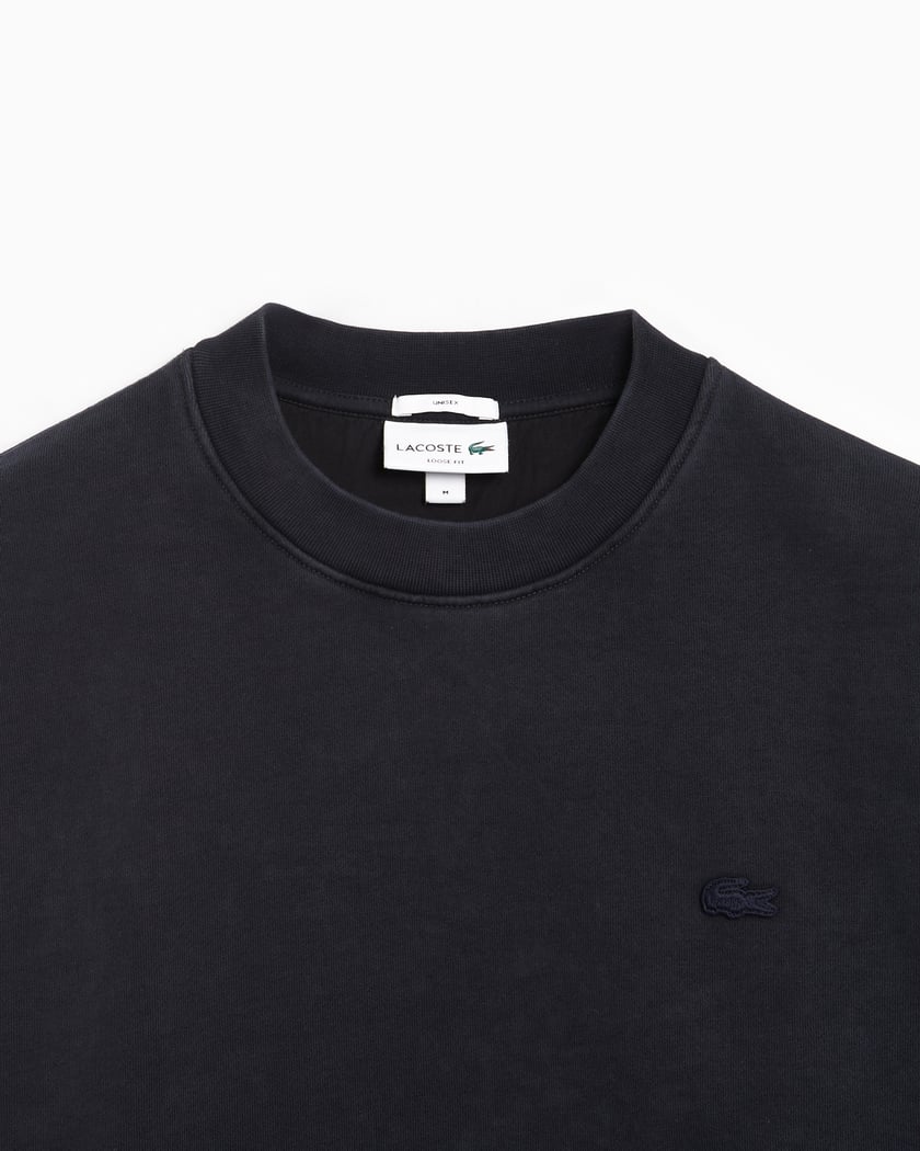 Black fitted sweatshirt deals