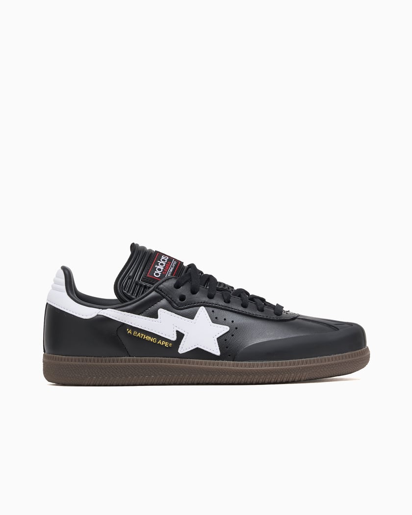 adidas Originals x BAPE Samba Black JR9246 | FOOTDISTRICT