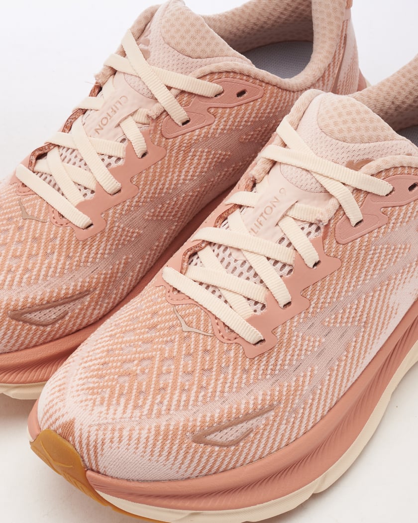 HOKA Women s Clifton 9 Pink White K140001127896 SNC FOOTDISTRICT