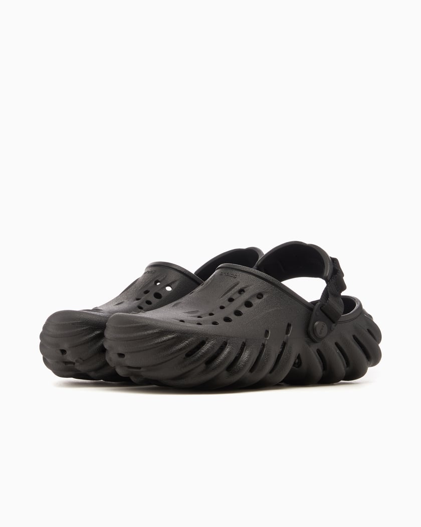Crocs black solid clogs discount