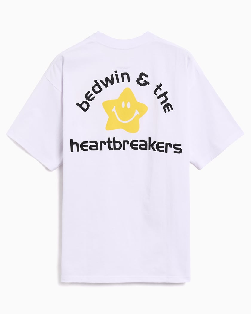 BEDWIN Spector met grafisch T-Shirt voor heren Wit 25SB2210-WHITE