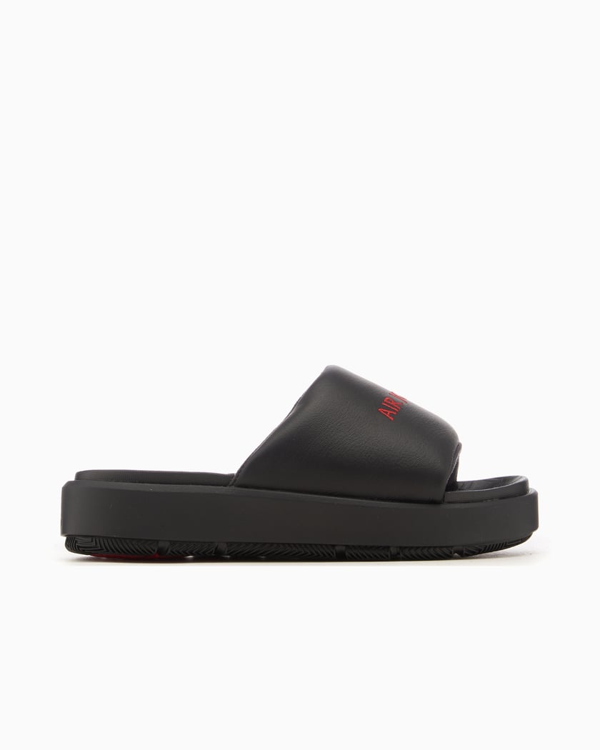 Jordan slides all black shop