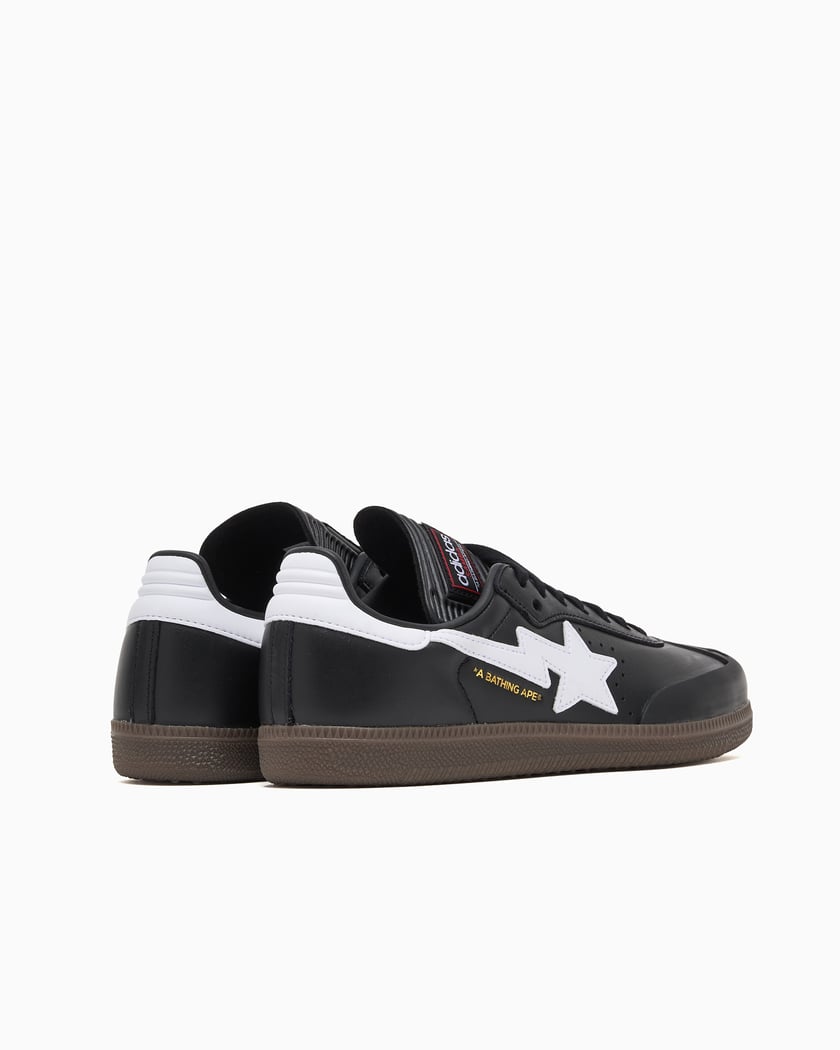adidas Originals x BAPE Samba Black JR9246 | FOOTDISTRICT