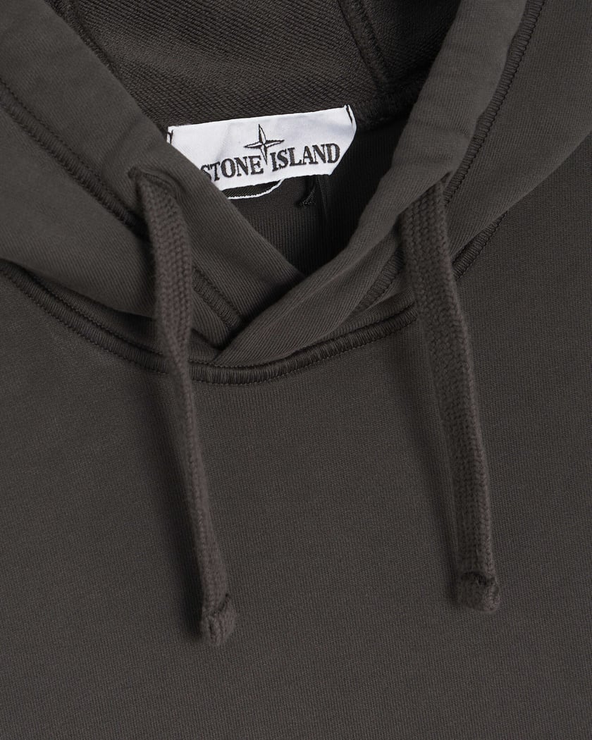 Stone Island Garment Dyed Men s Hoodie Black 761564151 V0065 Buy