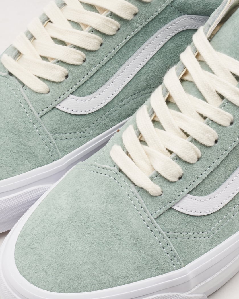 Mens green old skool vans on sale