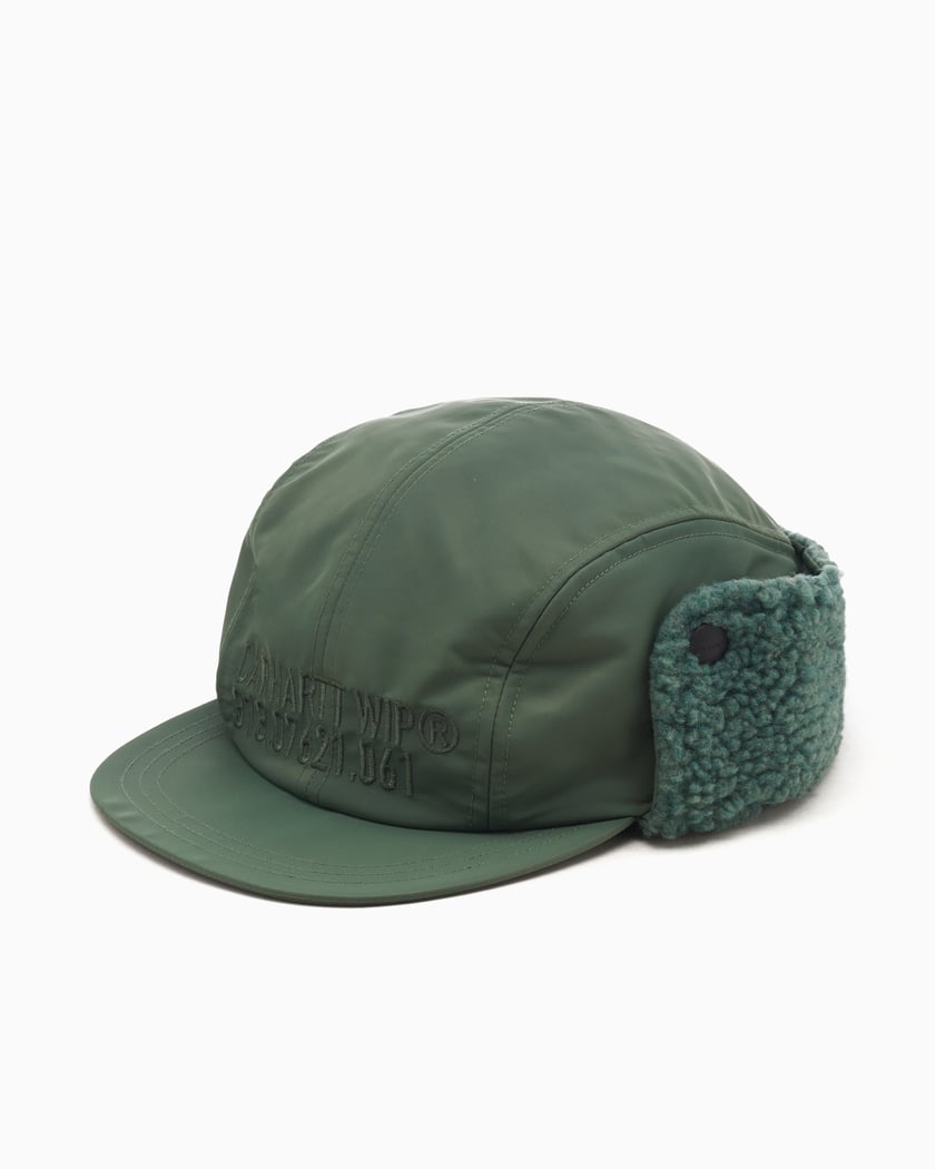Carhartt WIP Olten Ear Guard Unisex Cap Green I033804-2PEXX | FOOTDISTRICT