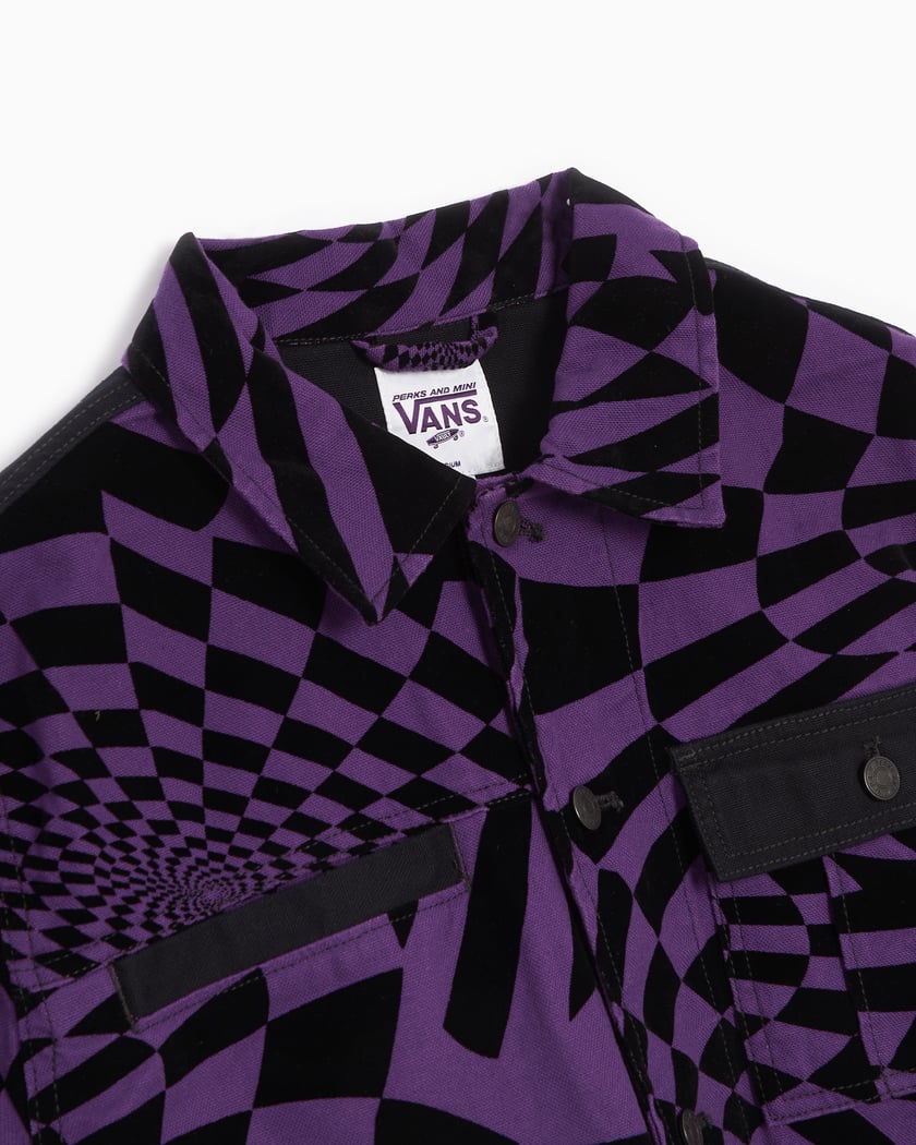 Abrigos vans online hombre purpura