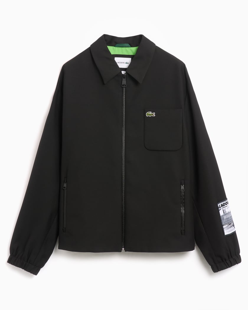 Lacoste Men s Track Jacket Black BH4011 00 031 FOOTDISTRICT