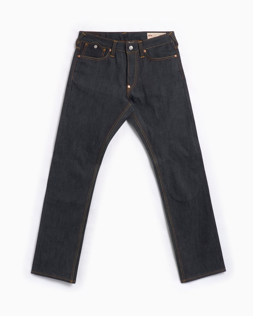 EVISU Brocade Daicock Men's Pants Blue 2EAHTM4JE7012-DENIM | FOOTDISTRICT