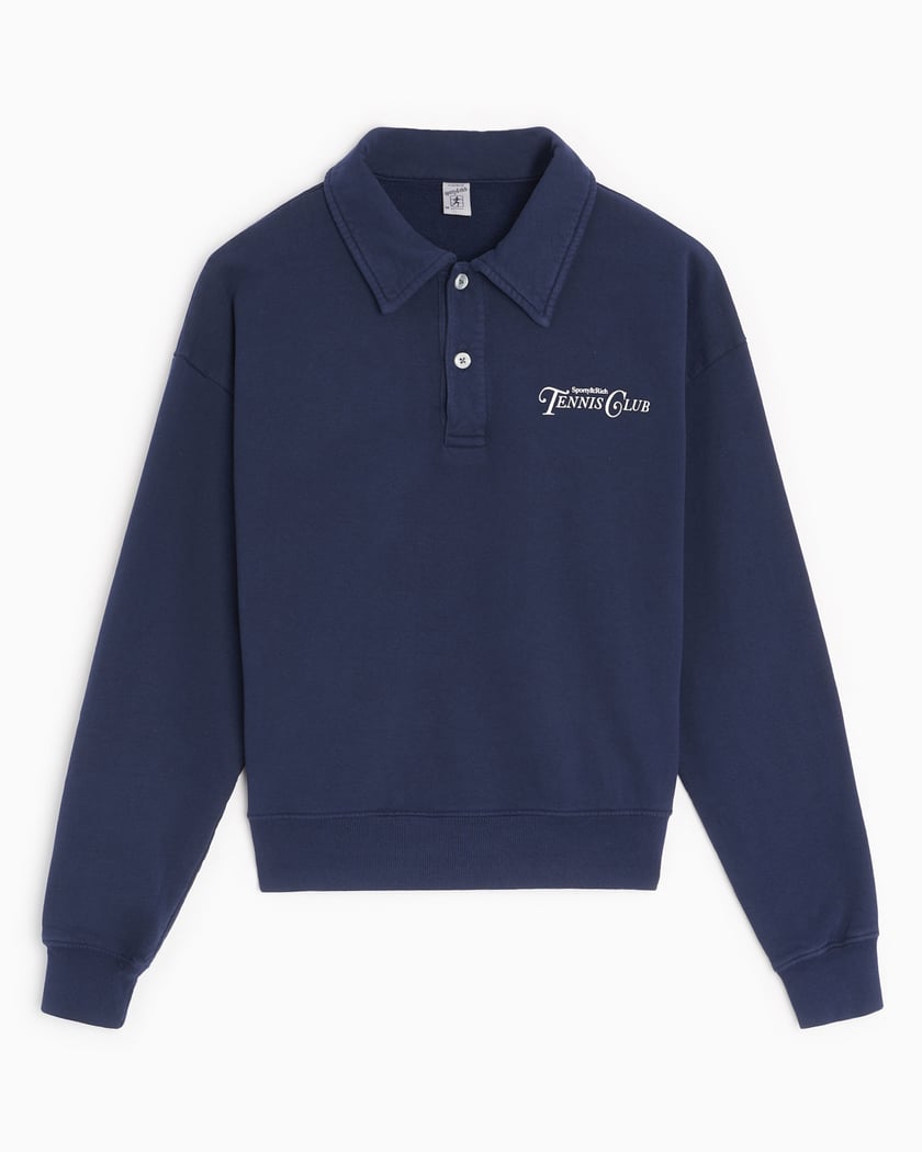 Navy blue polo sweatshirt new arrivals