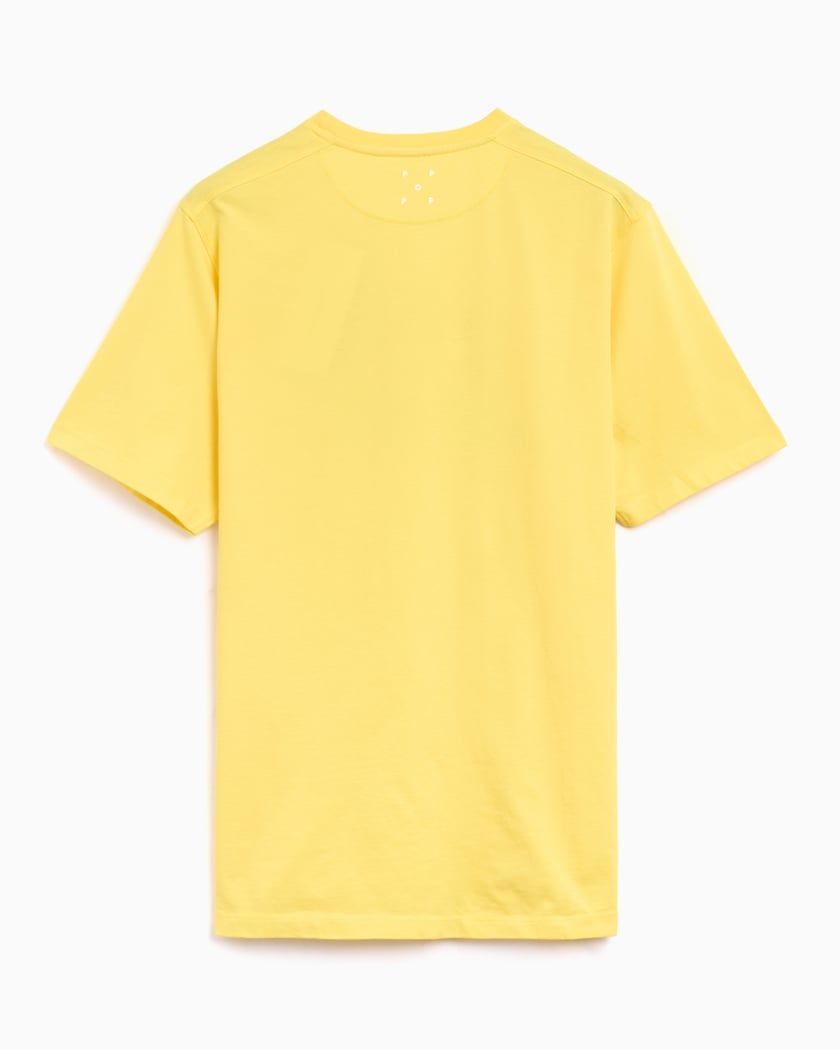 Pop Trading Company Amsterdam Shop Men's T-Shirt Geel