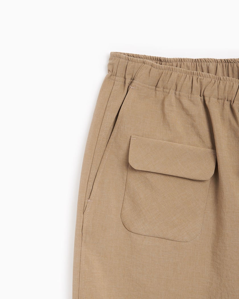 South2 West8 Men's String Cuff Balloon Pants Beige OT511-A