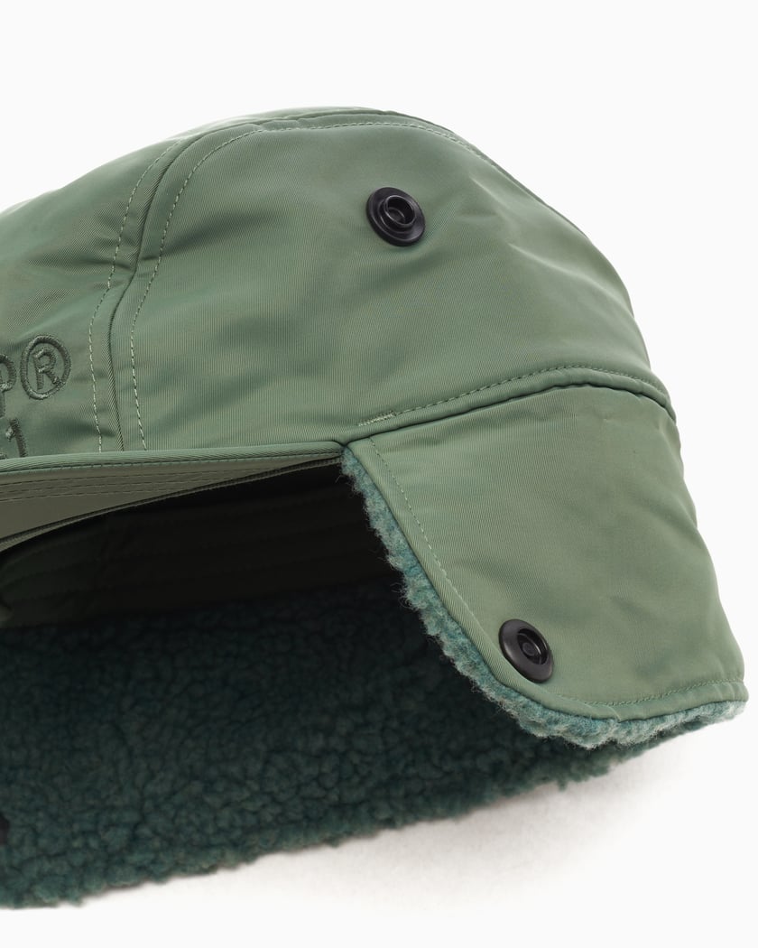 Carhartt WIP Olten Ear Guard Unisex Cap Green I033804-2PEXX | FOOTDISTRICT