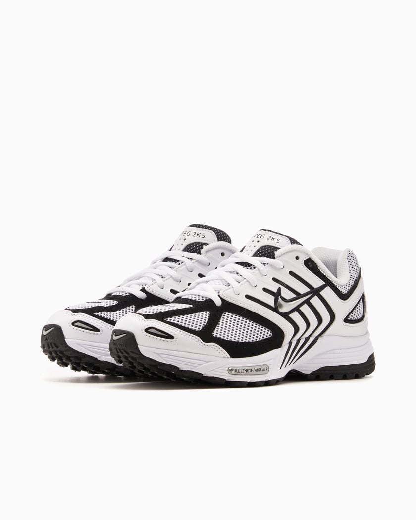 Nike air white with black discount