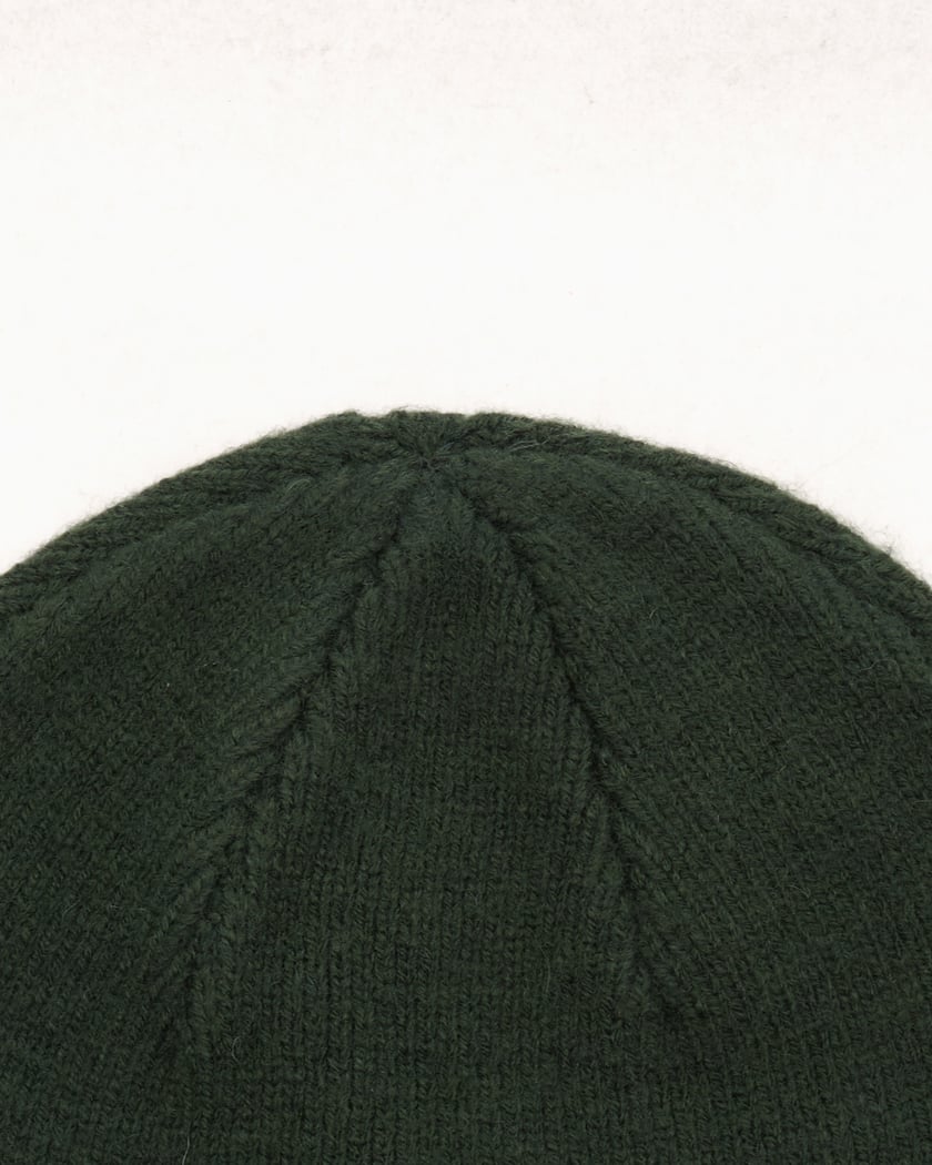 Dime MTL Cursive Unisex Wool Fold Beanie Green DIMEHO2428FOR