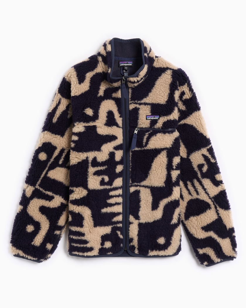 Patagonia Fleecemantel Braun Patagonia Natural Blend Retro Herren