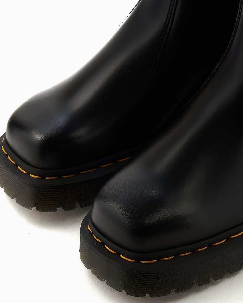 Dr. Martens 2976 Bex Squared Toe Leather Chelsea Boot Black