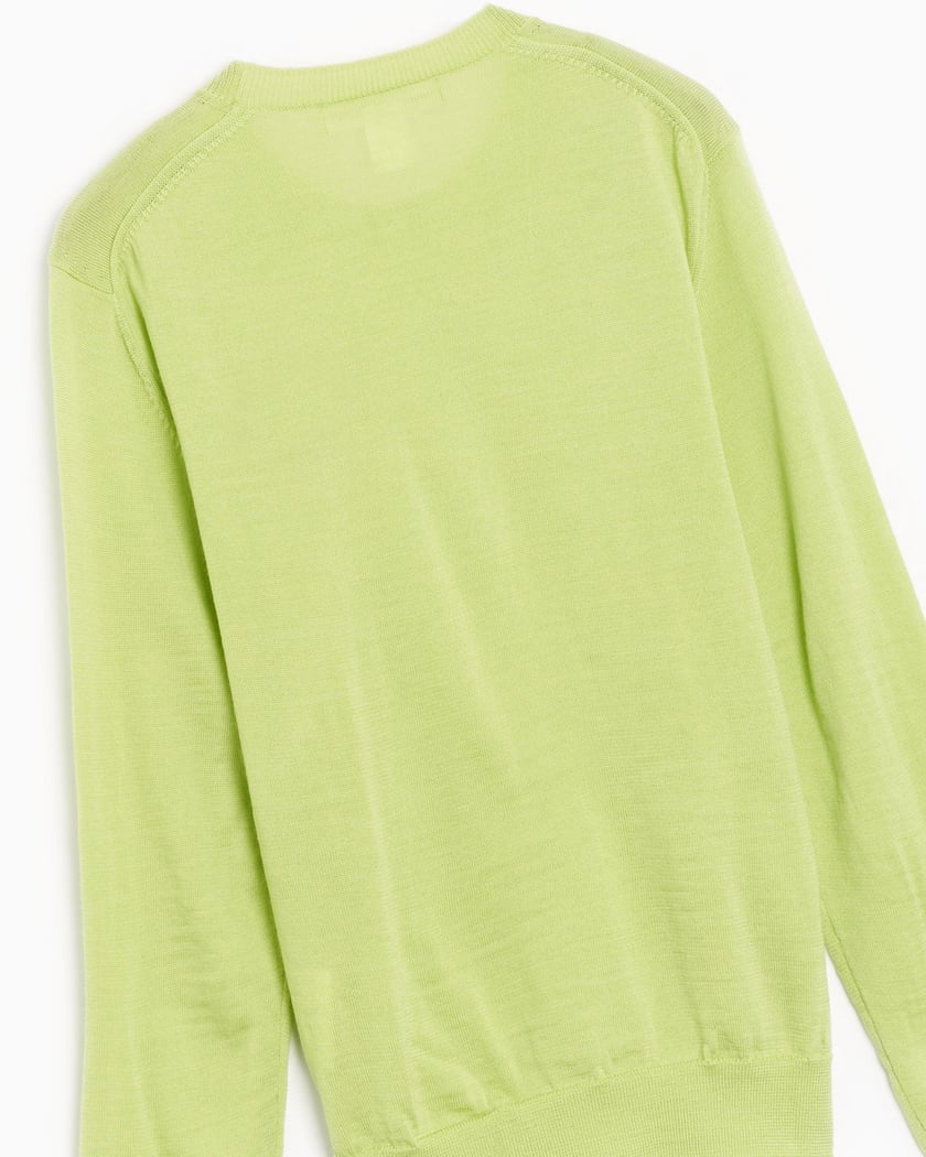 Comme Des Garçons Shirt Mickey Men's Knit Sweater Green FK