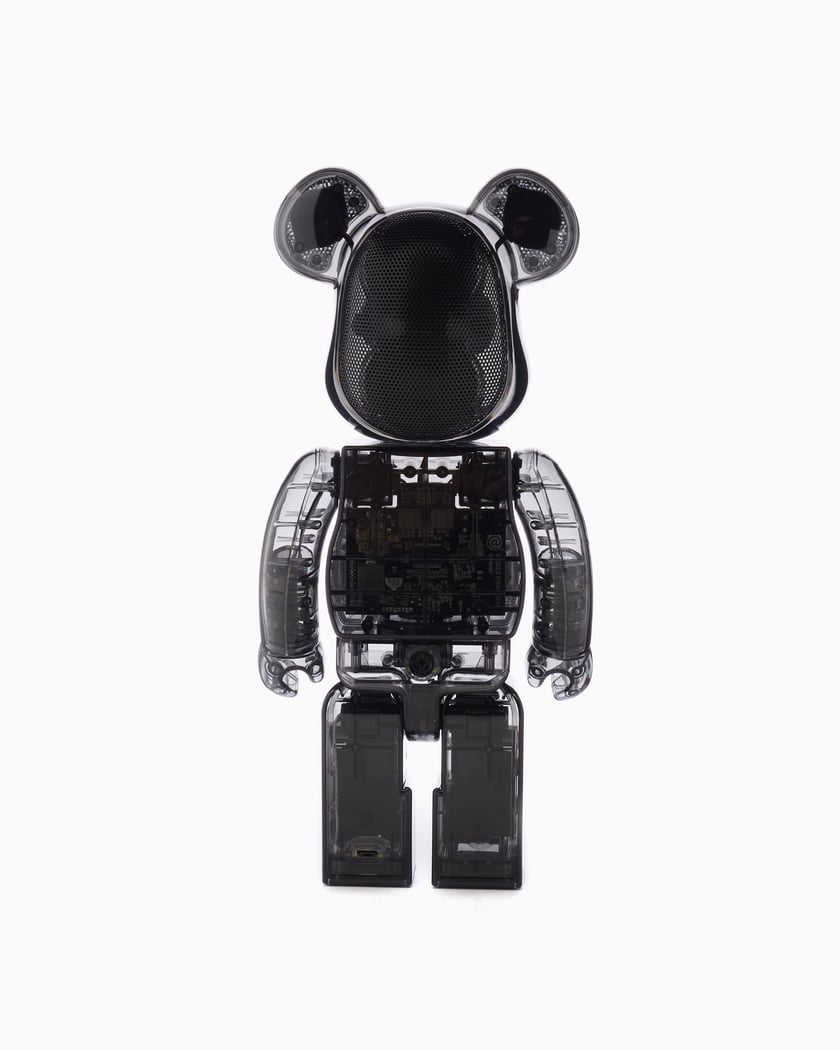 Medicom Toy Be@rbrick AUDIO Portable Bluetooth Speaker 400% Black BB4B1 |  FOOTDISTRICT