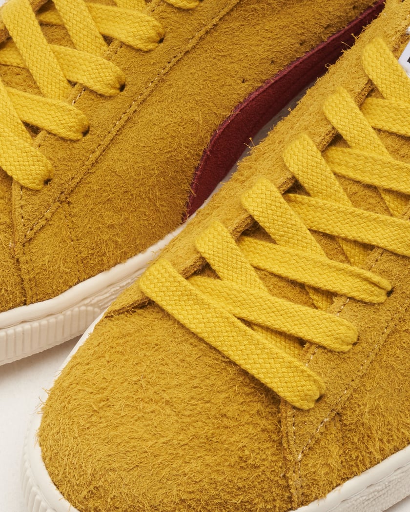 Puma suede gold sales