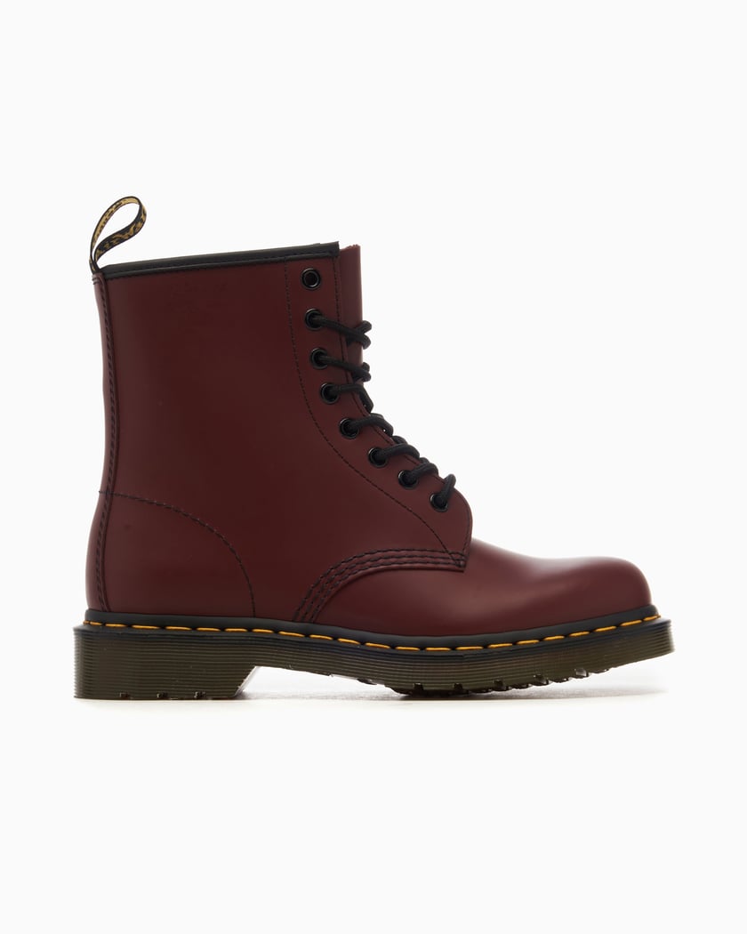 Doctor Martens Botas Granate Hombre Botas Martens 1460 Smooth Boot