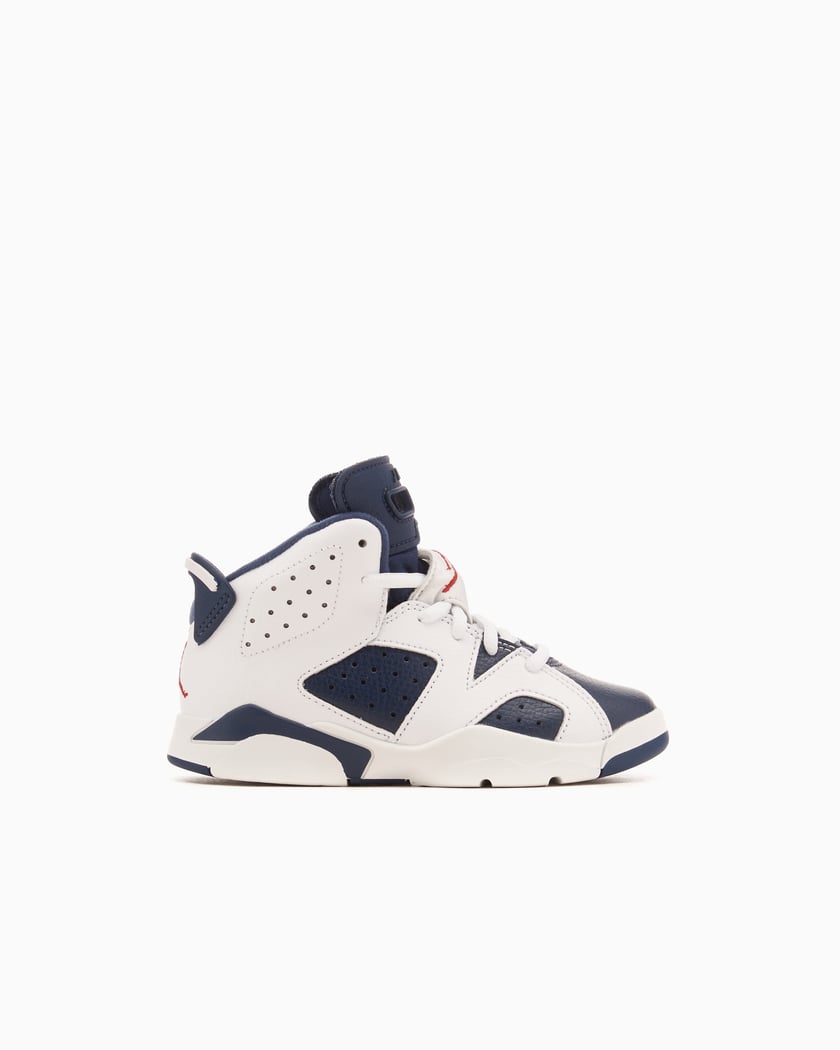 Air Jordan 6 Retro White And Midnight Navy PS Bianco DV3605 164 FOOTDISTRICT