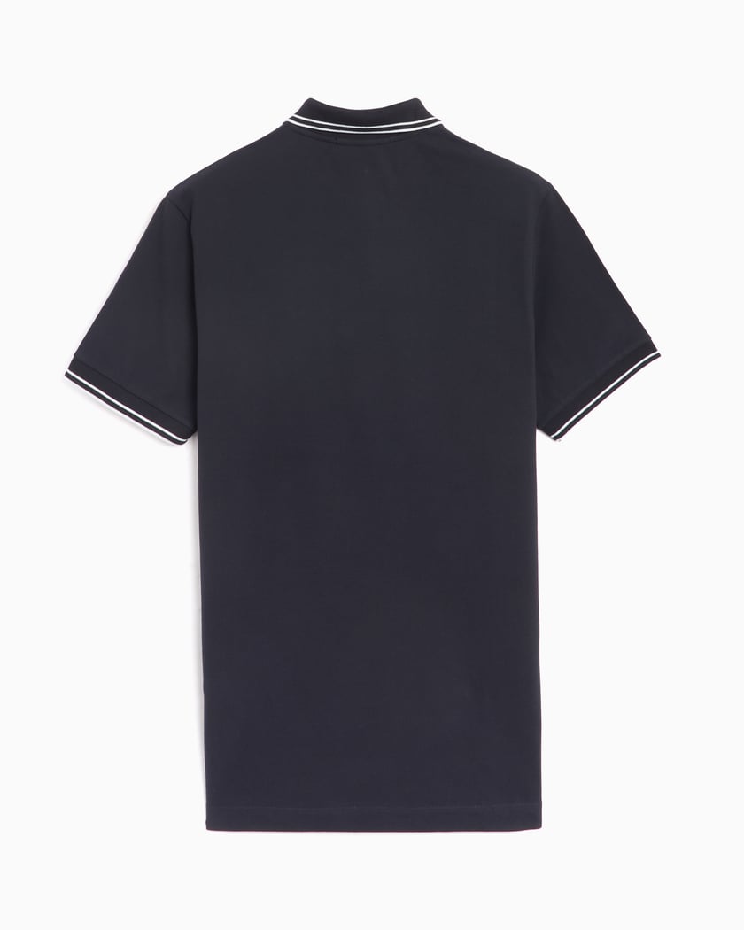 Stone Island Men's Polo Blue K1S1522002SCS0018-V0020 Stone Island Men's Polo Blue K1S1522002SCS0018-V0020