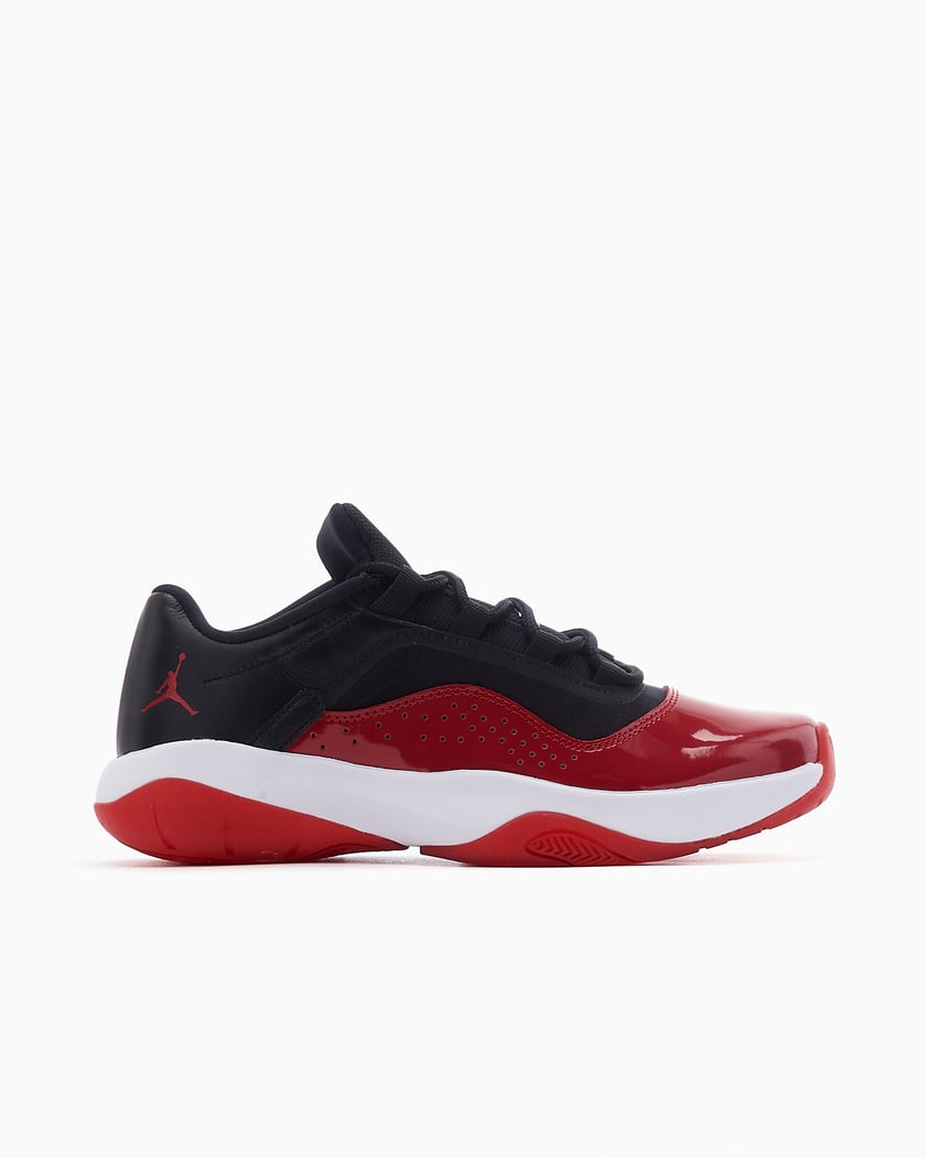 Jordan 11 on sale femme rouge