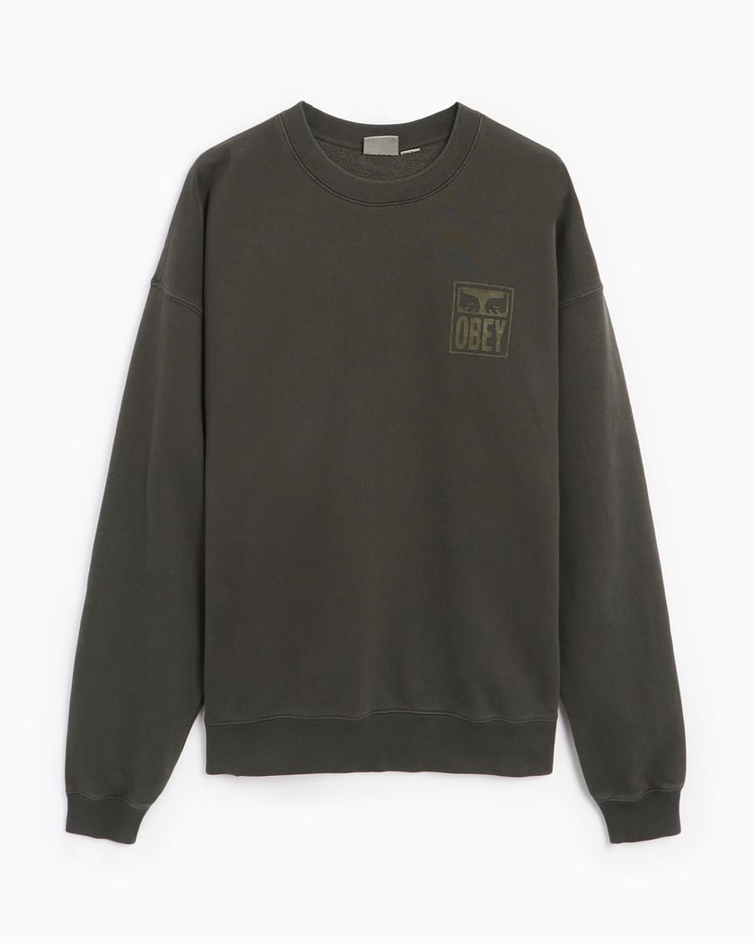OBEY Clothing Obey Eyes Icon Men s Extraheavy Sweatshirt Grijs 112480147 PBA FOOTDISTRICT