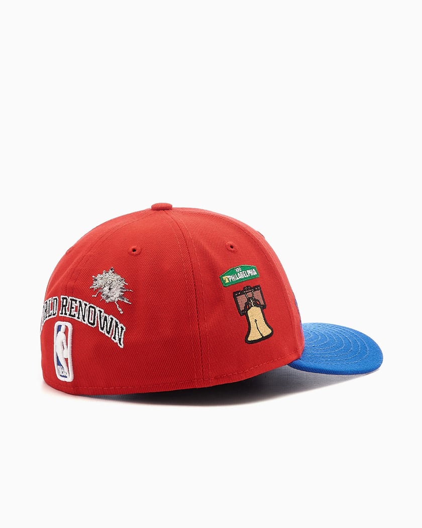 New Era Philadelphia 76Ers Staple NBA 59FIFTY Unisex Low Profile Cap