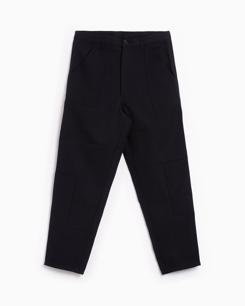 Comme Des Garçons Shirt Men's Wool Gabardine Pants Nero FM