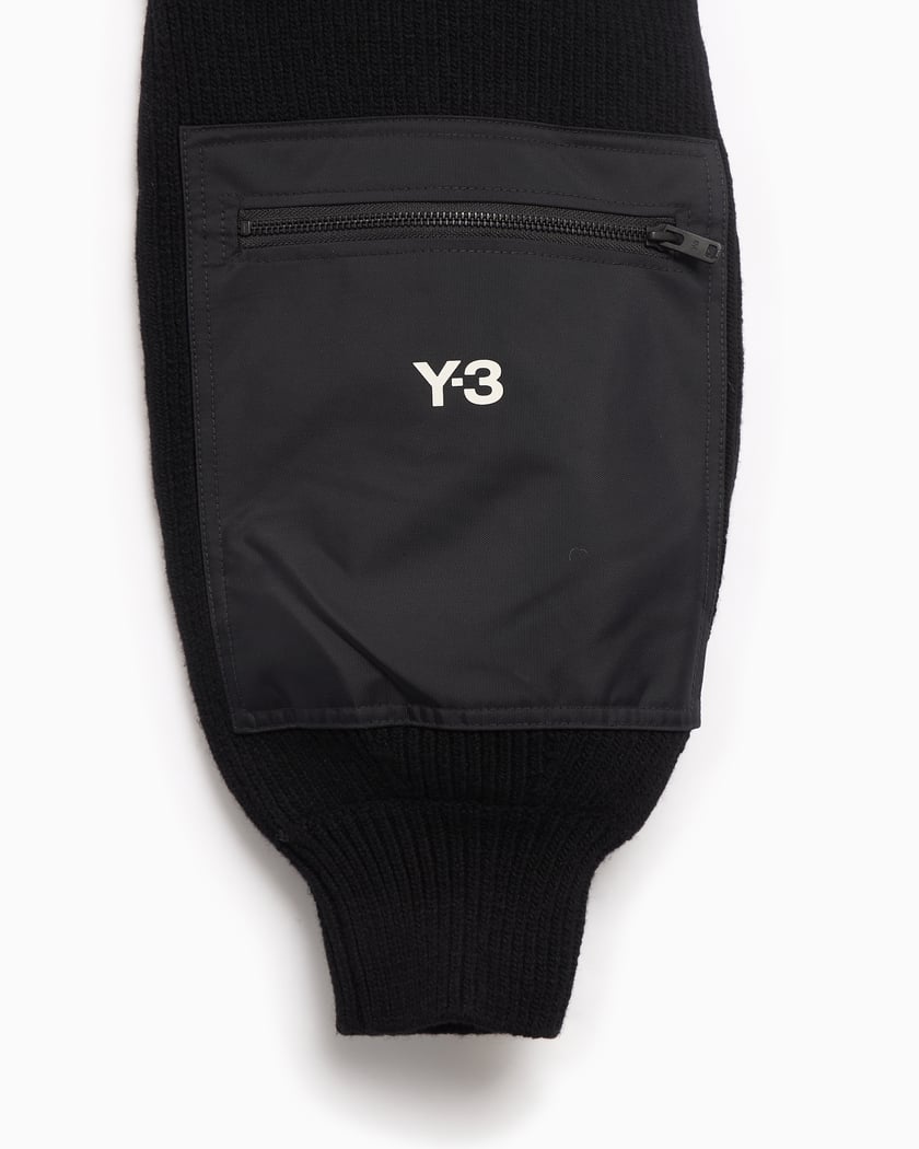 adidas Y 3 NY Unisex Scarf Black IY9276 FOOTDISTRICT