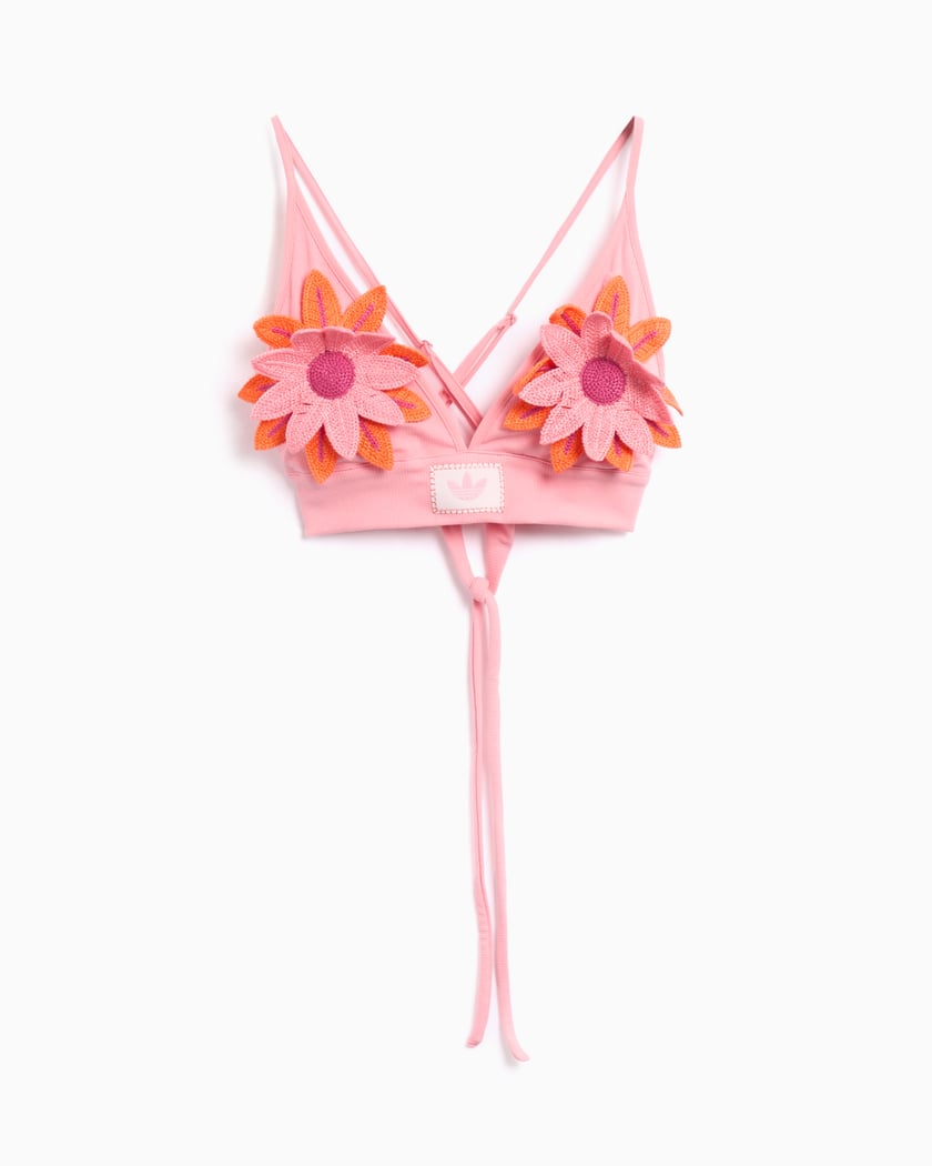 adidas Originals Floral bloemen Bra voor dames Roze KC0761