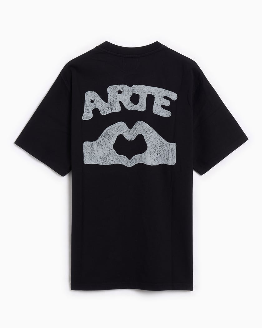 T-Shirt avec graphique Arte Antwerp Diels Stitch pour homme Noir