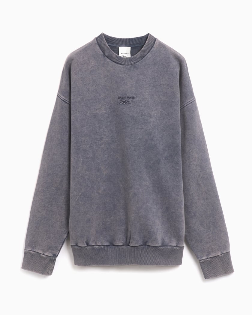 Reebok x Botter Trompe L Oeil Men s Sweatshirt Gray RMBA00DC99JER0014600 FOOTDISTRICT