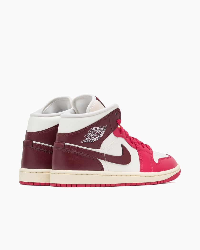air jordan 1 mid gym red womens