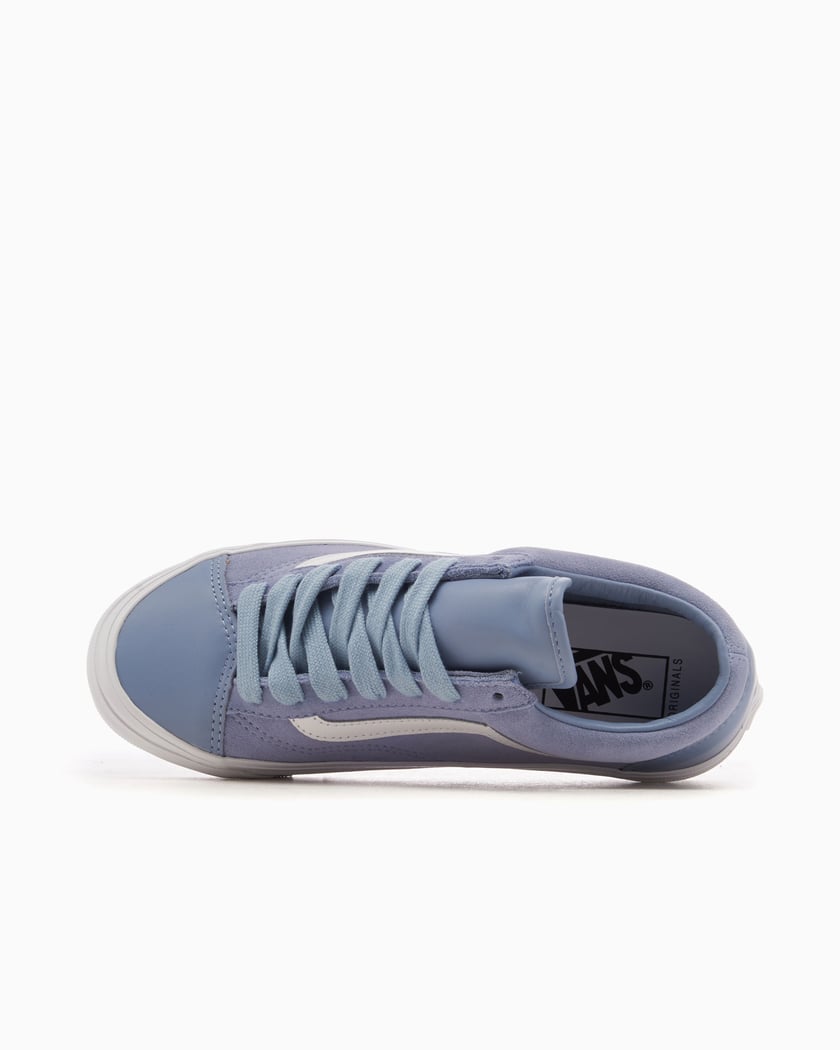 Vans old skool grey and blue best sale