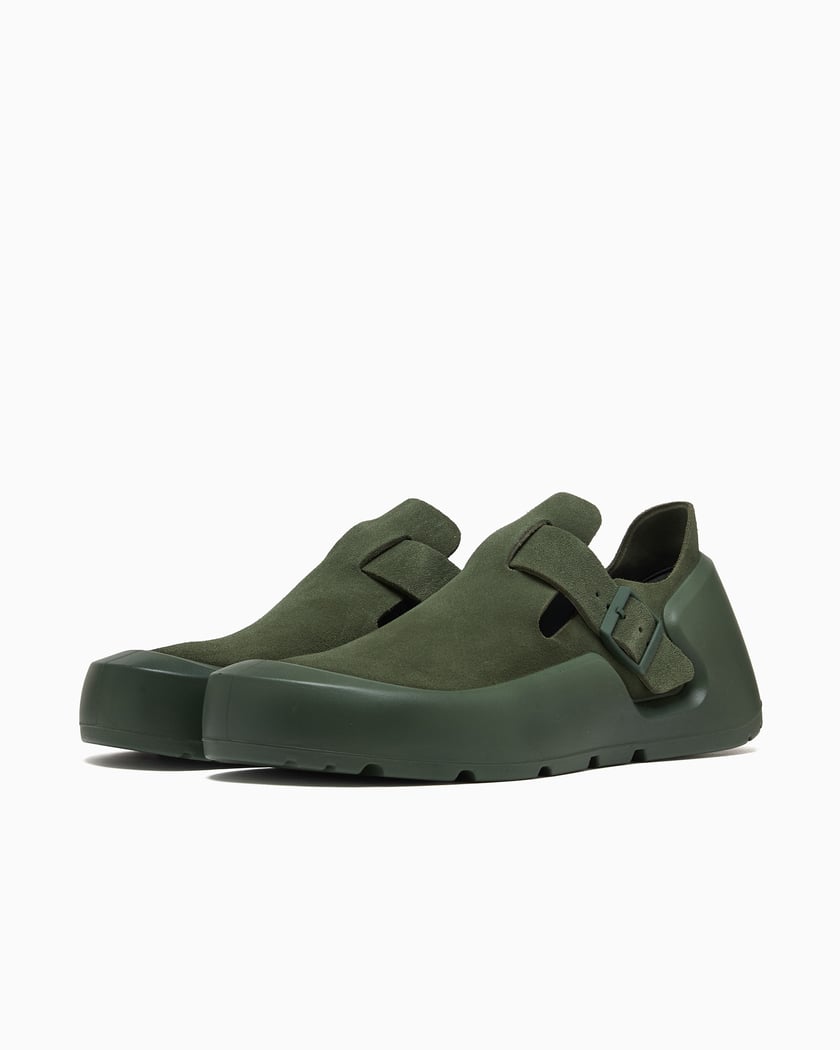 BIRKENSTOCK Reykjavik Nubuk Leather Regular Green 1030098