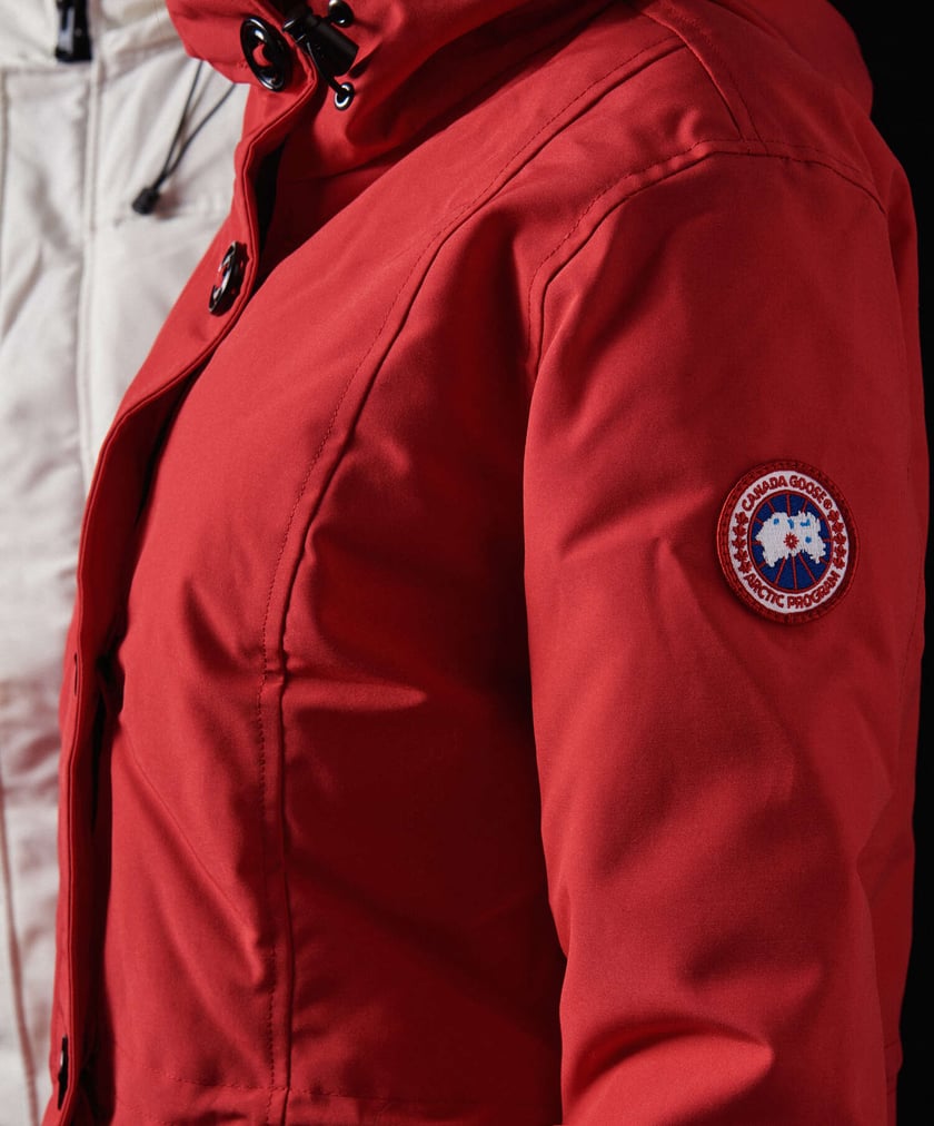 Womens red canada sale goose jacket