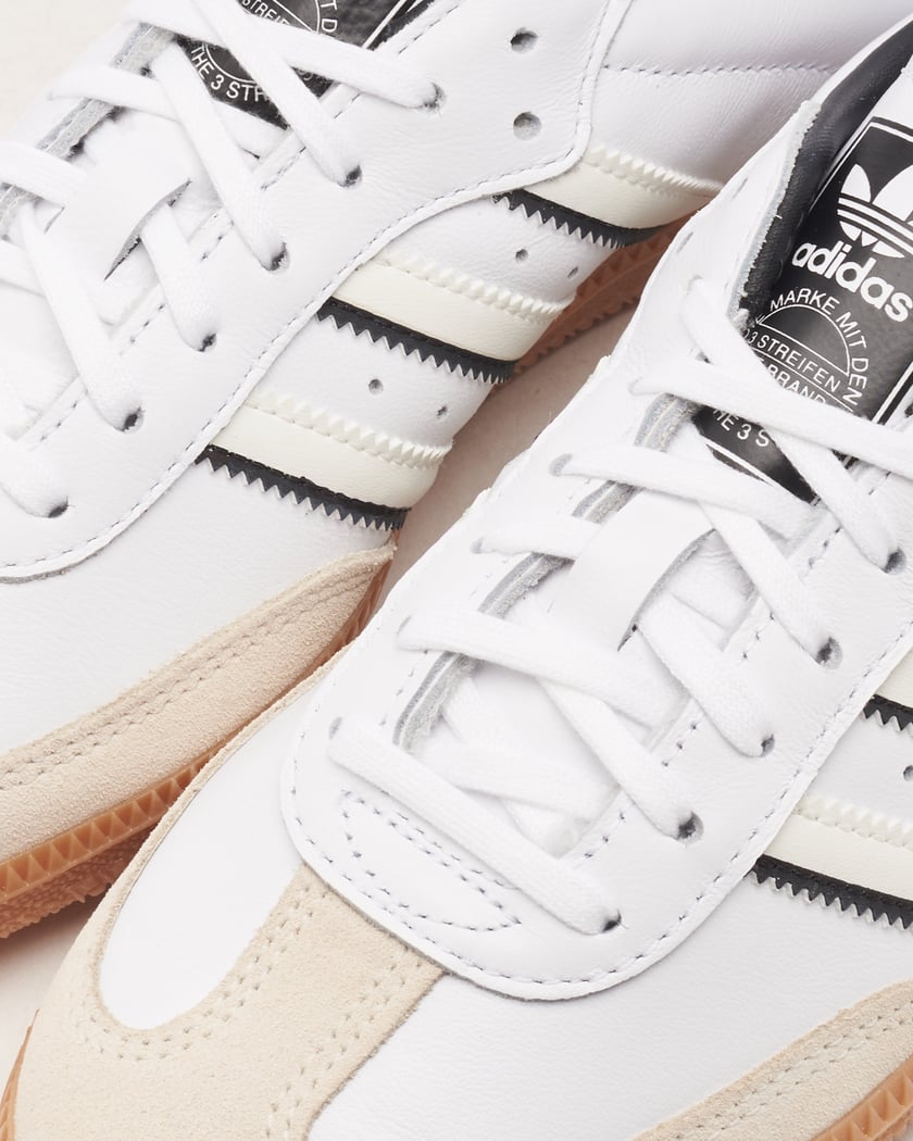 Adidas samba rm white on sale