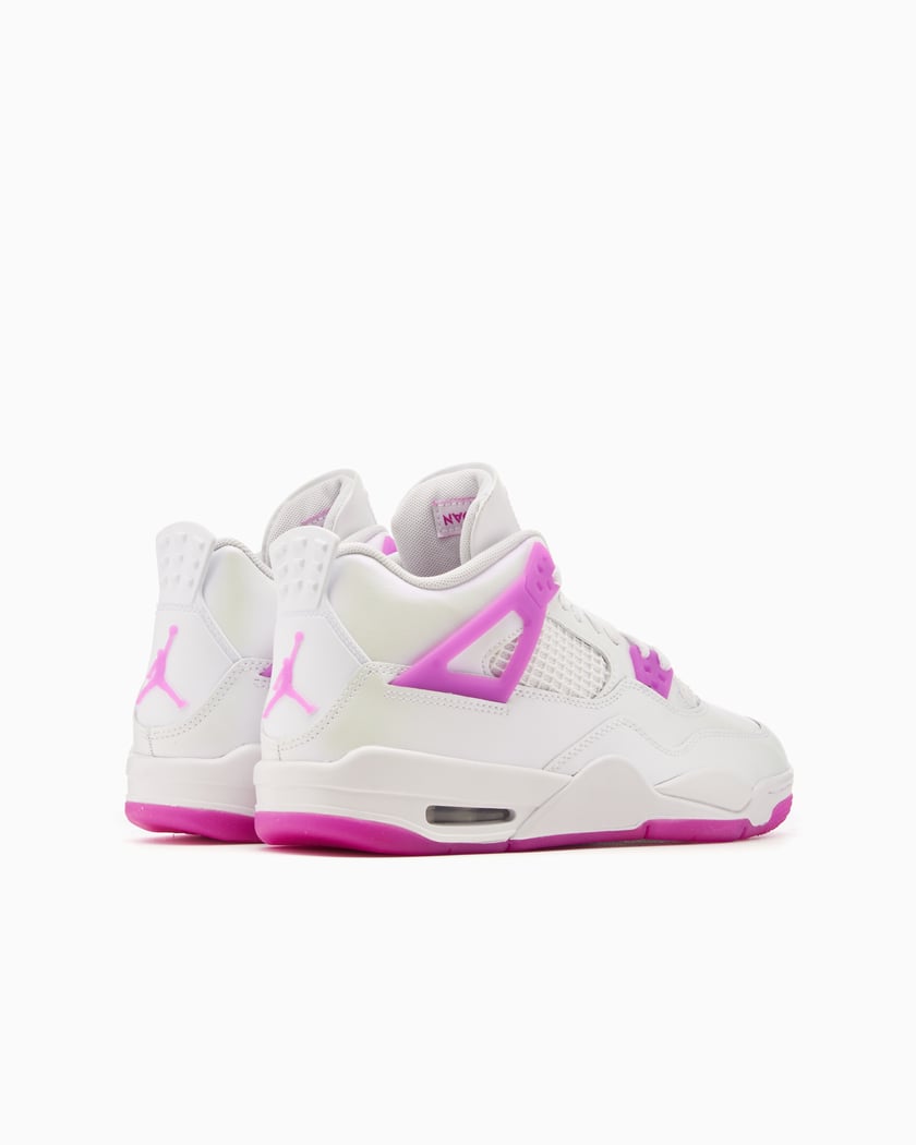 Air Jordan 4 RETRO ホワイト/パープル　FQ1314-151 JORDAN Grade School Air 4 Retro FQ1314 151 - Shiekh