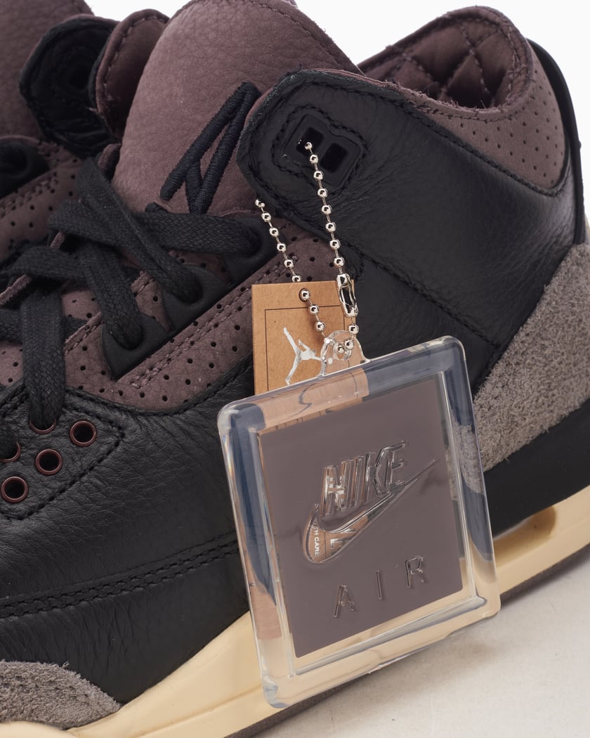 Air Jordan x A Ma Maniere Women s 3 Retro OG SP Black Black FZ4811 001 FOOTDISTRICT
